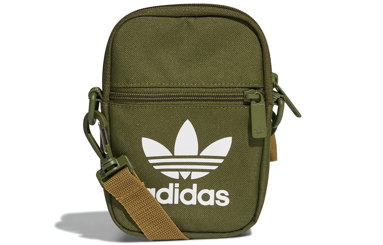 Adidas Originals Polyester Crossbody Bag Regular Unisex Green GN5462