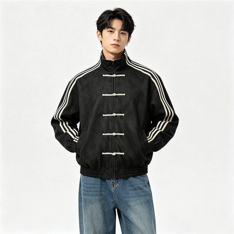 Mens Lightweight Stand Collar Cycling Jacket