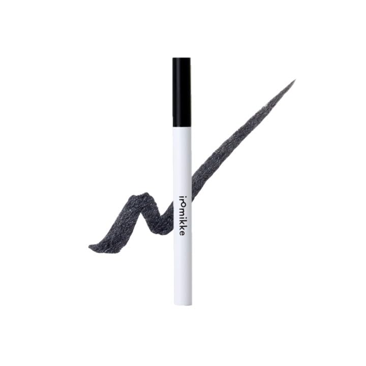 iromikke Liquid Eyeliner Matte intense black eyeliner for eye [01 Black] - Long-lasting, quick-drying, waterproof, smudge-resistant, makeup.