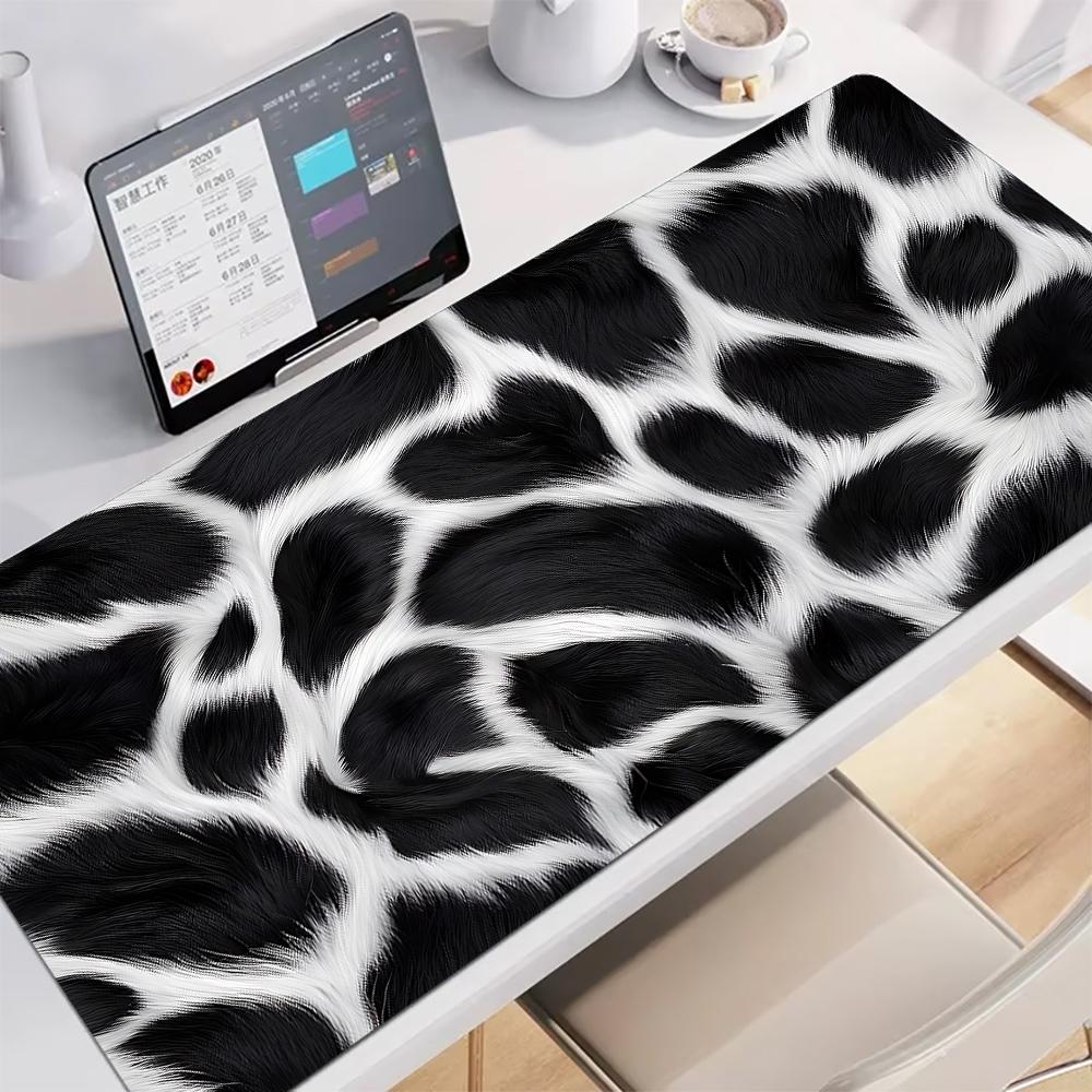 Leopard Print Mouse Pad Extended Pads Large Gaming Nonslip Gamer Keyboard Mousepads Laptop Tablet Mat Mini Pc Playmat