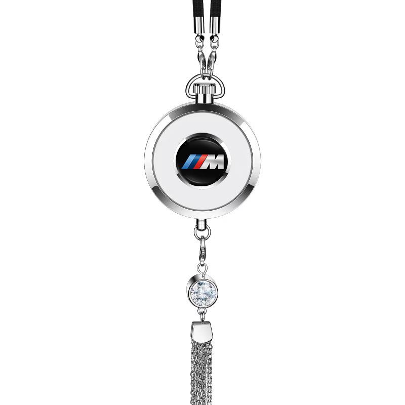 1Set Car Perfume Pendants Air Freshener Metal Lace Pendant Accessories For BMW X1 X2 X3 X5 X4 X6 X7 iX3 F20 F10 F07 E70 E46 E90 XB5