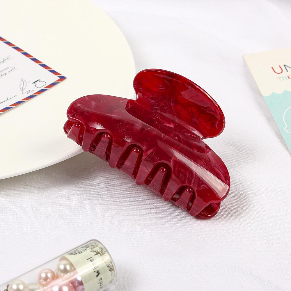 Nowy Akrylowy Klips do Włosów Klips Szczękowy Eleganckie Kolorowe Klipsy do Włosów dla Kobiet Szczęka do Włosów Wsuwka Dziewczęcy Klips Szczękowy Klips do Włosów Akcesoria do Włosów