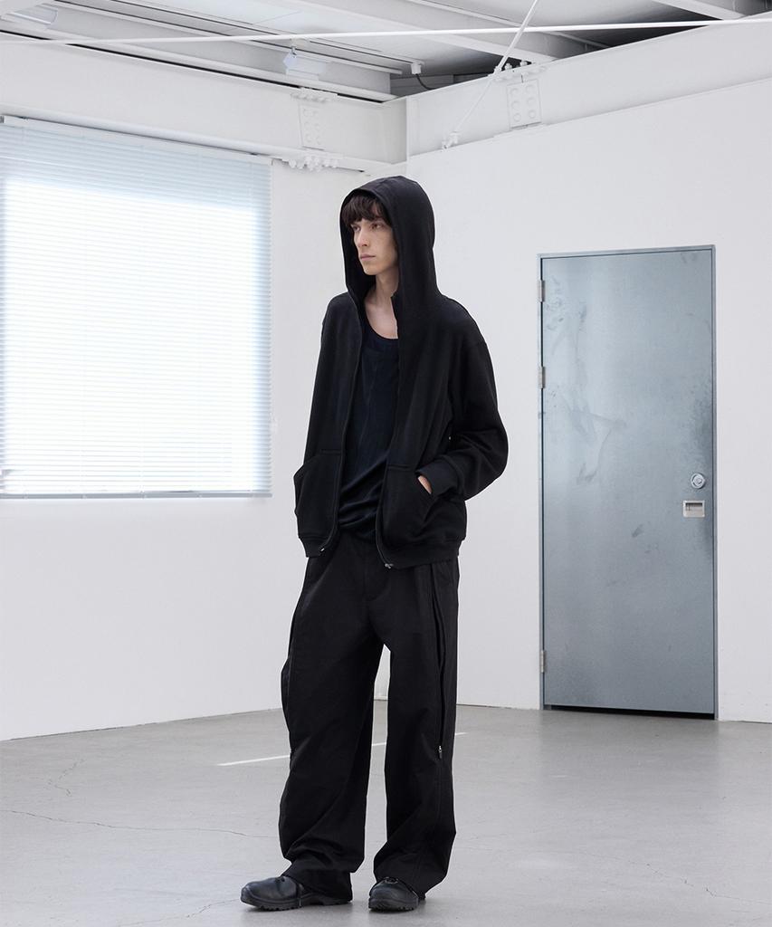 Formlich Cable Hoodie Zipup/Black