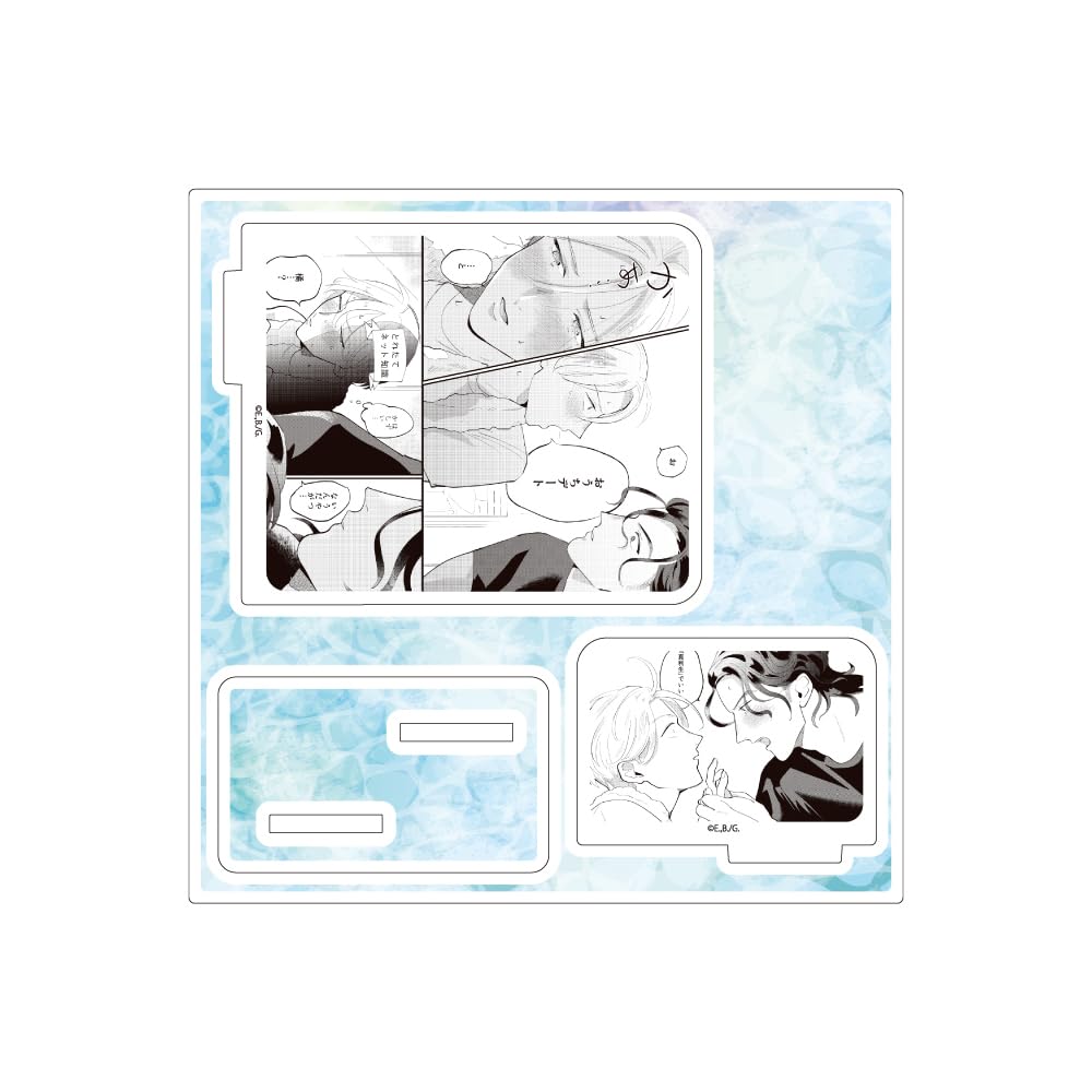 

Ebino Bisuku Sensei 01 Summer BL Fair Acrylic Stand Plate Working Couple s Vacation [Official Illustration]