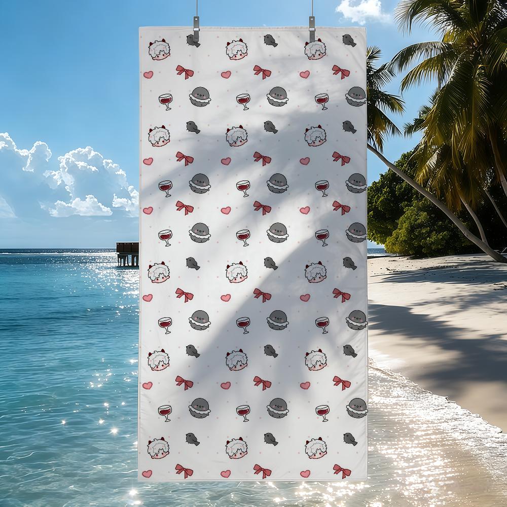 Spiel Love and Deepspace Handtuch Schnelltrocknend Strandhandtücher Sind Geeignet Für Schwimmbäder Camping Yoga Und Das Fitnessstudio