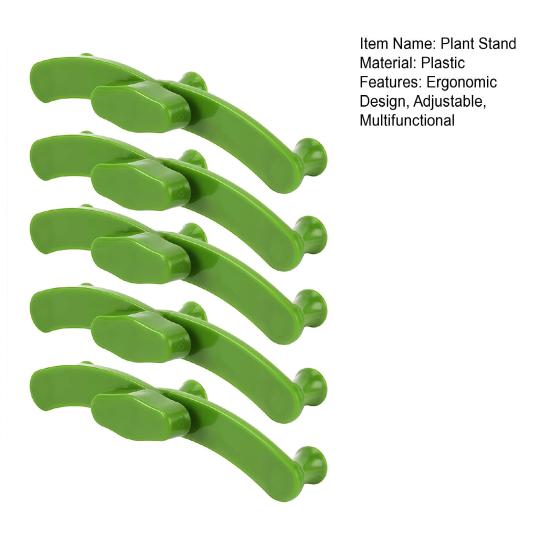 5Pcs Plant Training Benders Adjustable Branch Straightener Tool for Bonsai Trees Gardening Durable Plastic Bend Clips To Shape And Support Plant