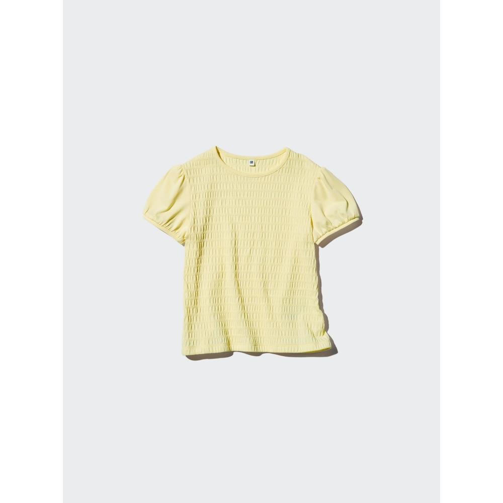 Uniqlo Japan Girls Puff Sleeve T shirT