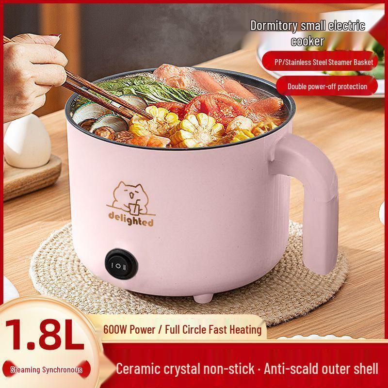 Compact Multi-Functional Electric Pot for Students, Office Workers & Singles - Ideal for Dorms & Instant Noodles