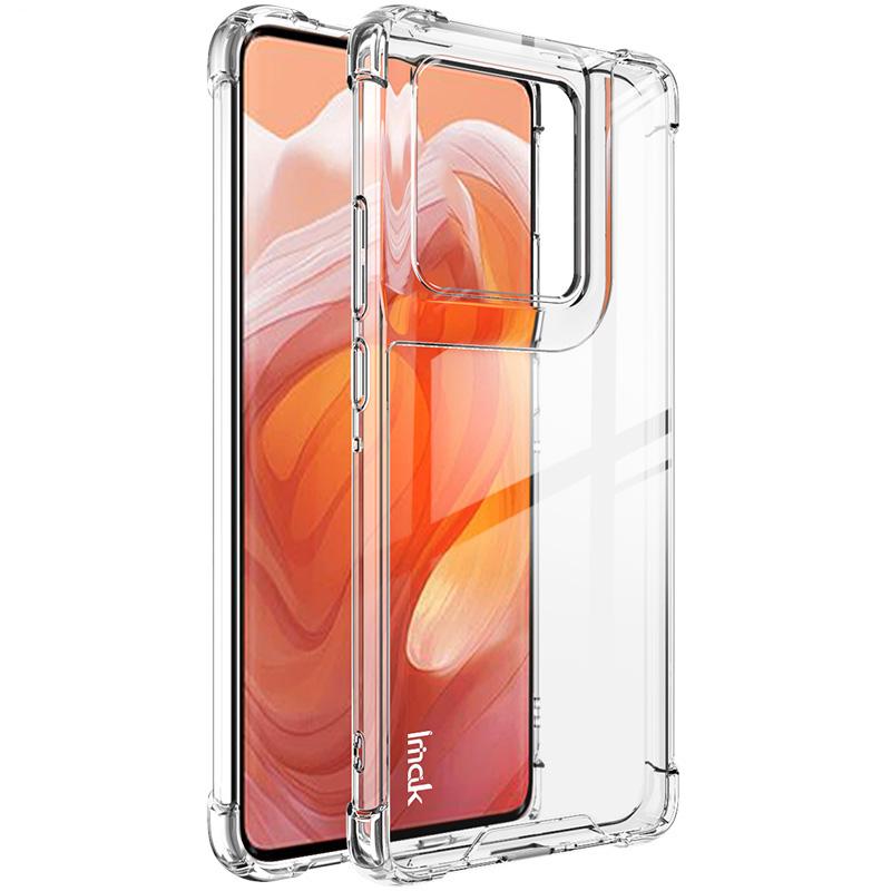 

IMAK For Motorola Edge 50 Ultra 5G/Moto X50 Ultra 5G Case PC+TPU Clear Phone Cover A