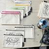 Zipper DIY Graffiti Canvas Pencil Case Storage Pouch