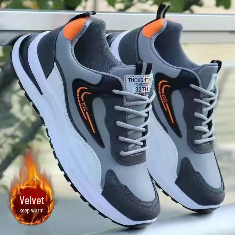 

Мужская обувь: Мягкая подошва, Нескользящая, На вельветовой подкладке, Теплая, Водонепроницаемая, Кожа, Повседневный и Спортивный. Size 41