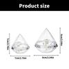 Packung mit 12 eleganten Diamanten-Designs Süßigkeitsschachteln mit Deckel für Hochzeitsfeier A2BB