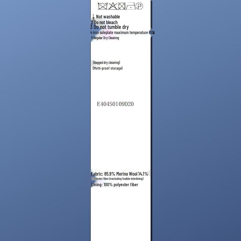 Sancai 2025 Winter Bouclé Wool Blend Short Coat