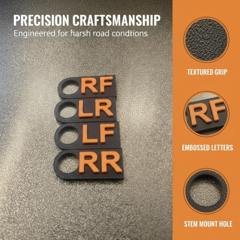 4Pcs Tire Position Marker Tags Lf Lr Rf Rr Car Tire Location Identifier Auto Wheel Position Label For Tire Rotation Repair
