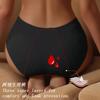 Mid-waist Breathable Large-size Physiological Underwear, Simple Solid Color Versatile Women's Postpartum Menstrual Briefs