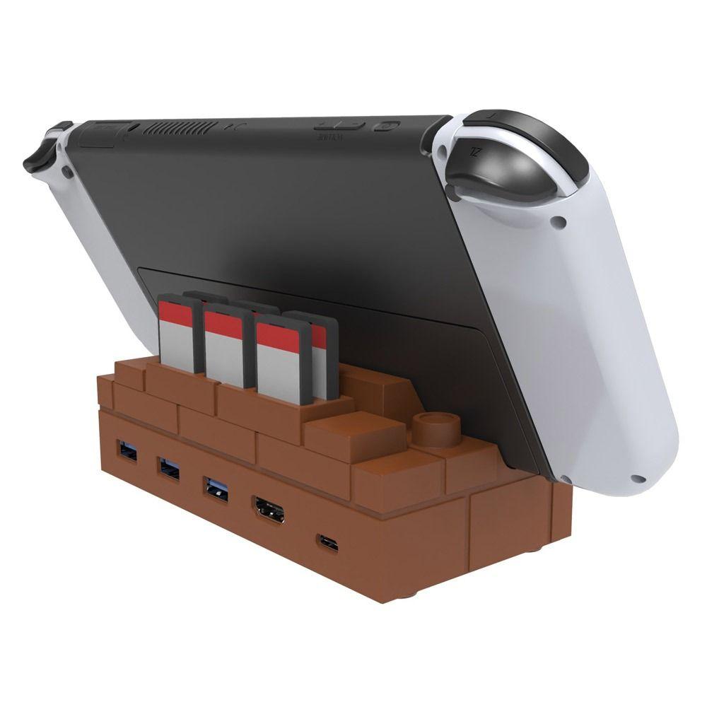 

USB-адаптер для зарядки док-станции Конвертер игровых ручек для OLED-контроллеров Nintendo Switch