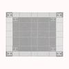 Minimally Shawl Plaid Plush Striped Blanket With Letter Print Women Gifts