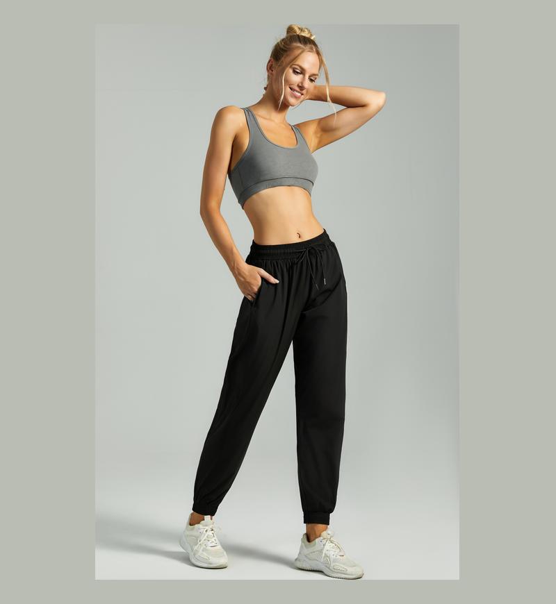 

Women s Quick-Dry Outdoor Running Pants - Breathable, Sweat-Absorbing Joggers for Sports, Dance, and Yoga XXL чорний