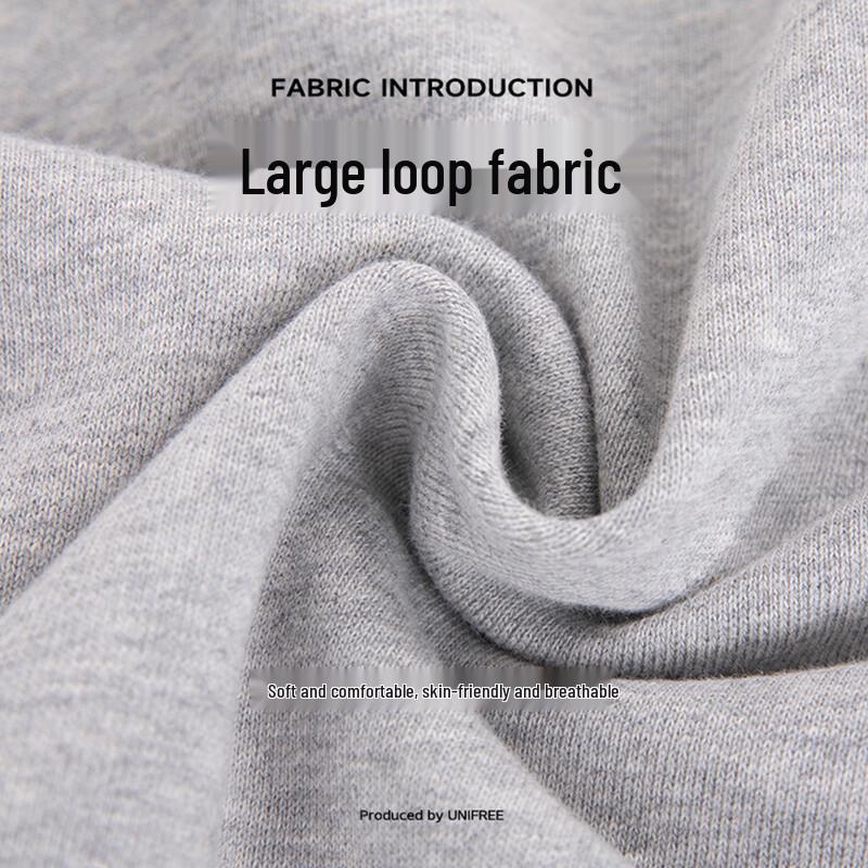 UNIFREE Women's Retro Dog Print Double-Zip Hooded Sweatshirt