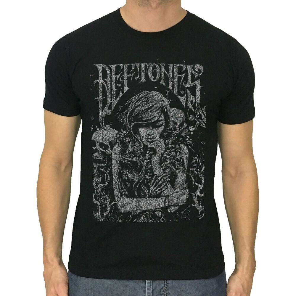 Vintage DEFTONES Cotton Tour COncert Black Men S-234XL T-shirt A213 Unisex T-Shirt S