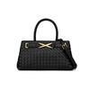 Kleine Nische Design Gewebte Tasche, Handtasche, Modische Einzel Schulter Crossbody Tasche, Neues High-End Gefühl, Große Kapazität, Leichter Luxus