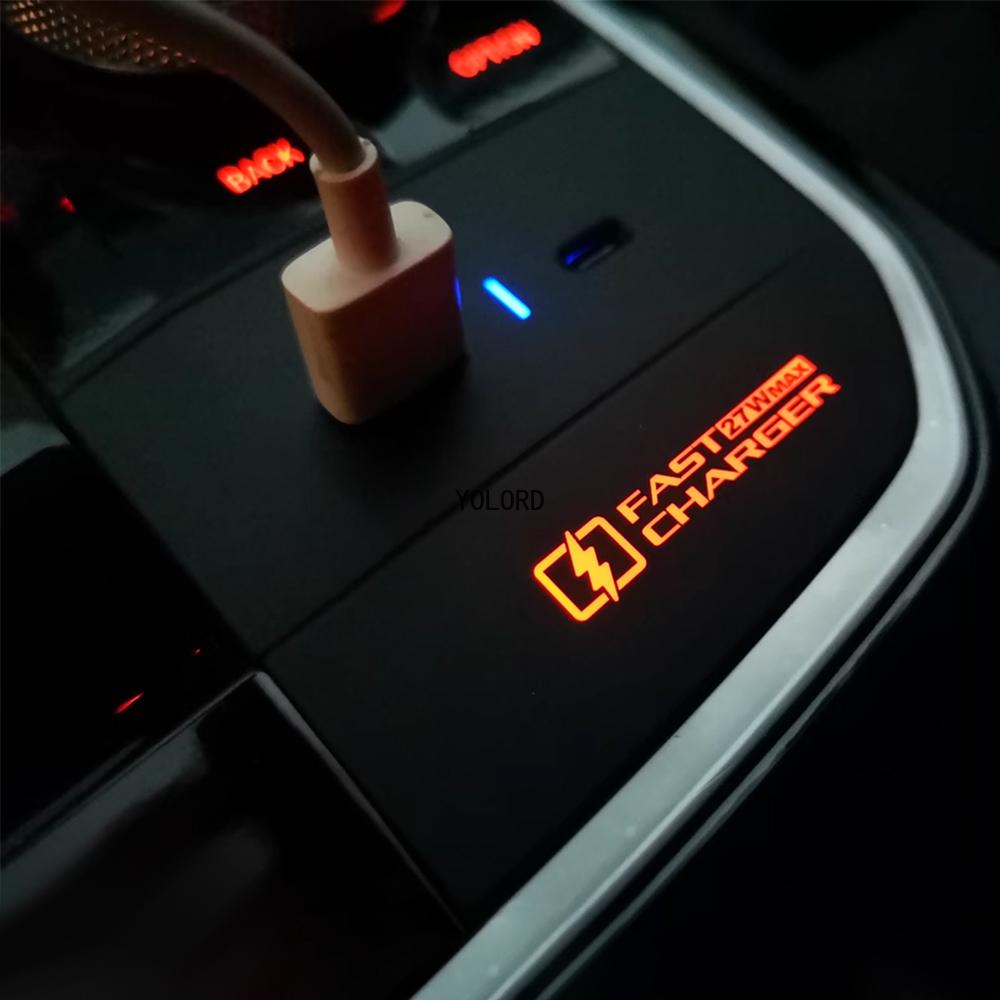 27W Fast Charger USB Type C Charge for BMW X3 G01 X4 G02 X5 G05 X6 G06 M2 M3 M4 M8 8 Series G14 Phone Holder Charging