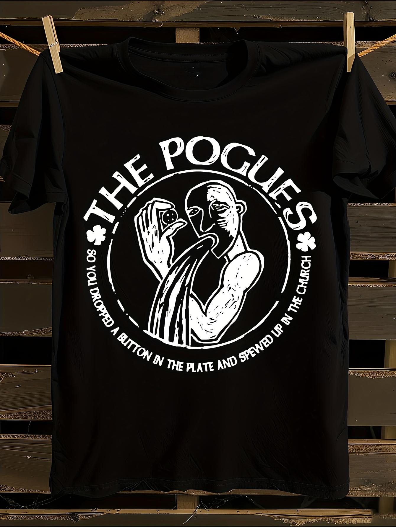 THE POGUES Irish Punk Logo Tshirt XXXXL