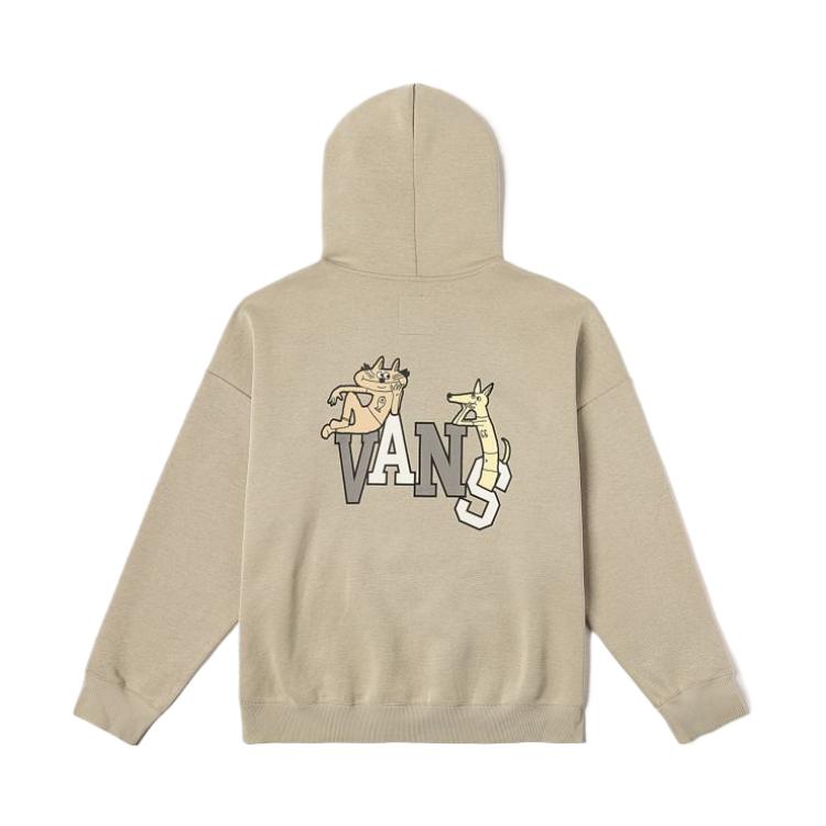 New Vans PULLOVER HOOD Sweatshirt Unisex Khaki VN000NEBZUJ1