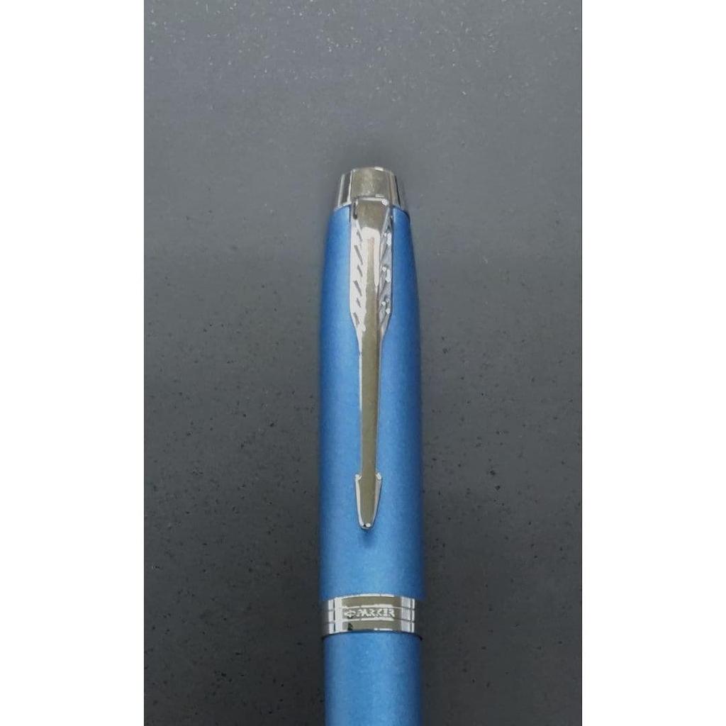 Used Parker Gel Pen Light Blue
