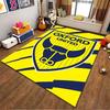 Oxford United Logo Carpet Suitable As a Non-slip Mat for the Living Room or Bedroom Sofa