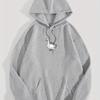 Women's Printed Hoodie with Kangaroo Pocket - Casual Long Sleeve Drawstring Sweatshirt for Cross-Border Trade 2025