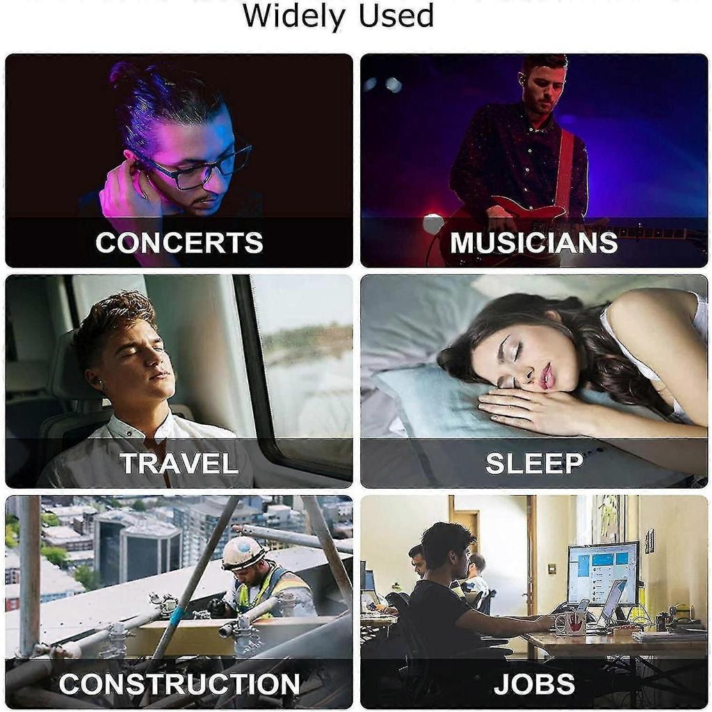 Super Soft Silicone Ear Plugs for Sleeping Noise Canceling