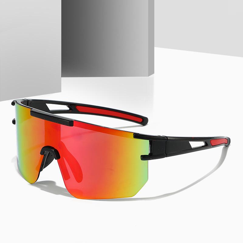 New men's and women's same windshield riding glasses, cool sunglasses, fashionable outdoor sports sunglasses