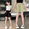Girls' Ice Silk Quick-Dry Versatile Pocket Skort - Stylish Slimming Summer Shorts