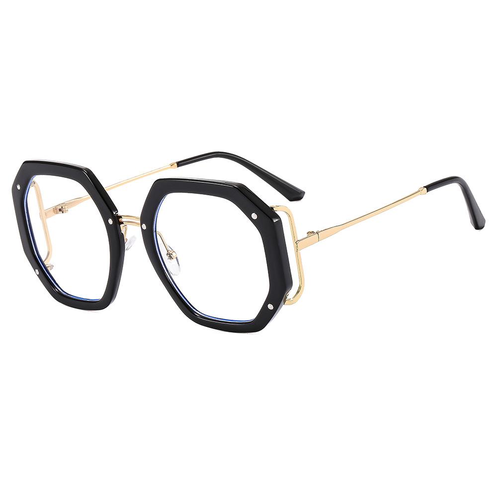 Fashion Cat Eye Sunglasses Women Men Small Frame Oval Thick Leg Casual Versatile Accessory Glasses