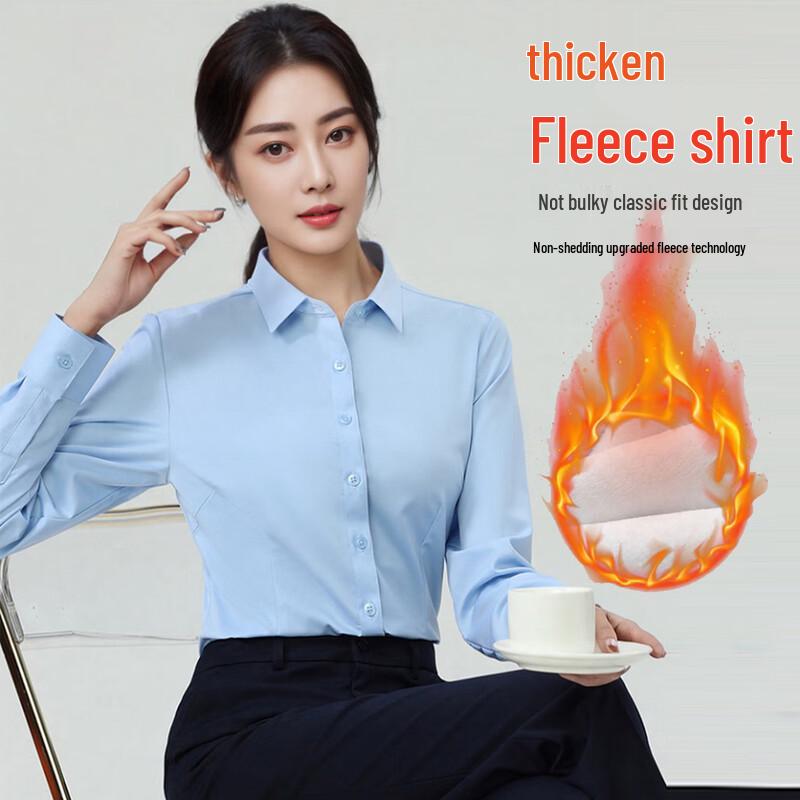 Jinsu Women s Winter Long-Sleeve Shirt