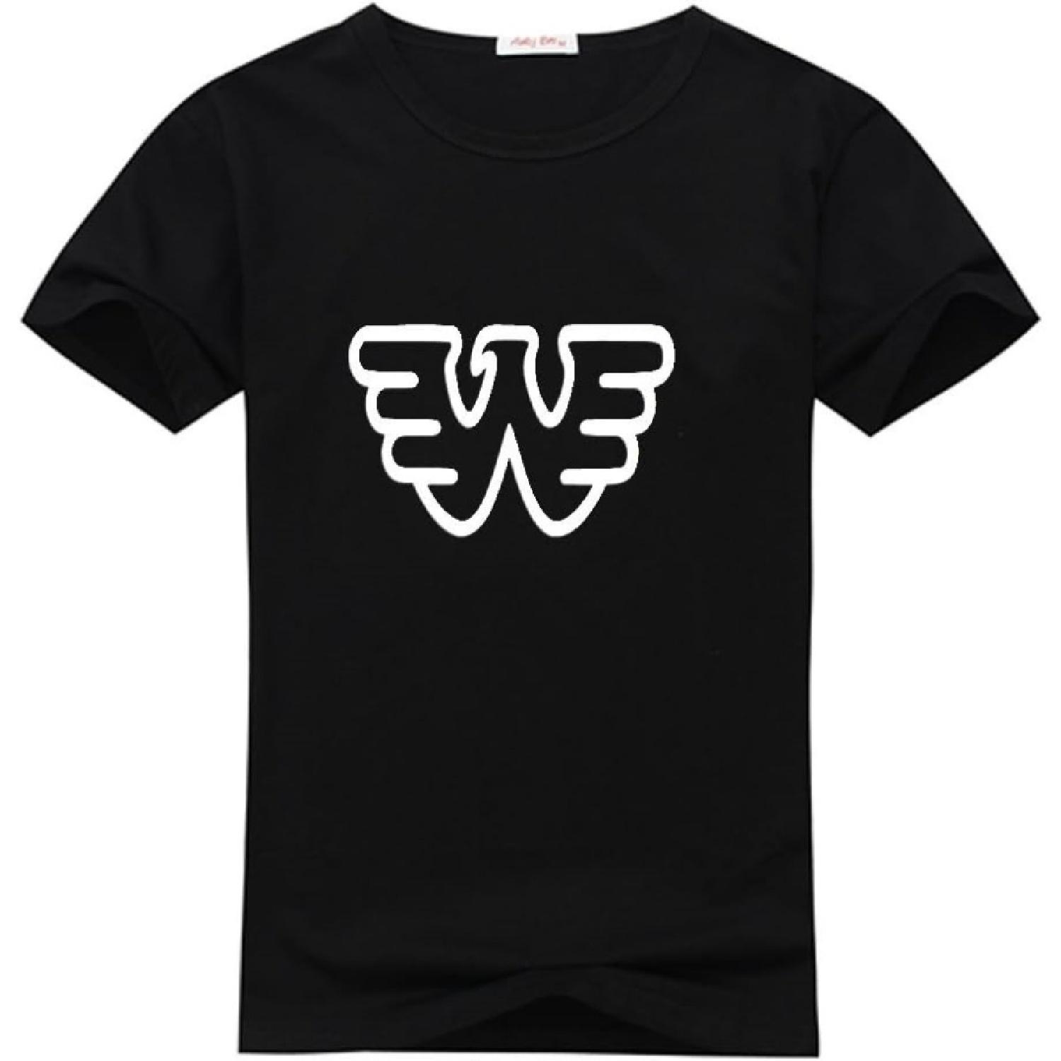 Waylon Jennings Men s Custom Print Classic Cotton T-Shirt S чёрный