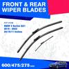 Front / Rear Wiper Blades For BMW 3 Series G20 G21      318d 320i 320d 340i 330i 330e Touring Accessories