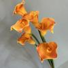 Artificial Common Calla Lily Realistic Fake Flower Stem Home Office Wedding Party Indoor Outdoor Faux Bloom Centerpiece Decoration