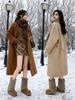 Women's 2025 Fluffy Fur Mid-Calf Snow Boots - Thick-Soled, Plush Velvet Lined, Winter Fashion.
