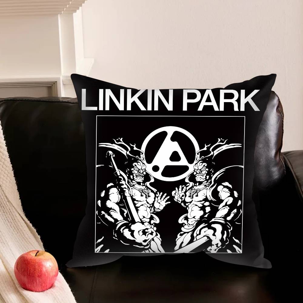 H-Linkin-N Band Park-S Pillowcase Living Room Sofa Cushion Cover Bedroom Room Bed Pillow Cover Home Decoration