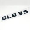 3D ABS Black  GLB35 Letters Turbo 4matic Emblem AMG Badge Car Rear Star Sticker For Mercedes Benz GLB35 X247 Accessories
