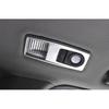 For BMW X3 F25 X4 F26 2011-2017 ABS Silver Rear Reading Light Lamp Frame Trim 2X
