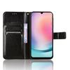 For Samsung Galaxy A25 5G (Global) (161.0 X 76.5 X 8.3mm) Case PU Leather Crazy Horse Texture Phone Cover