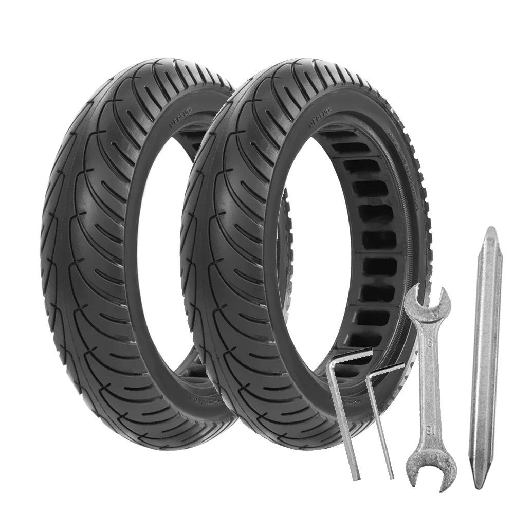 8.5x2 Honeycomb Shock-Absorbing Solid Tire for Xiaomi M365 Electric Scooter, No-Inflation, Explosion-Proof