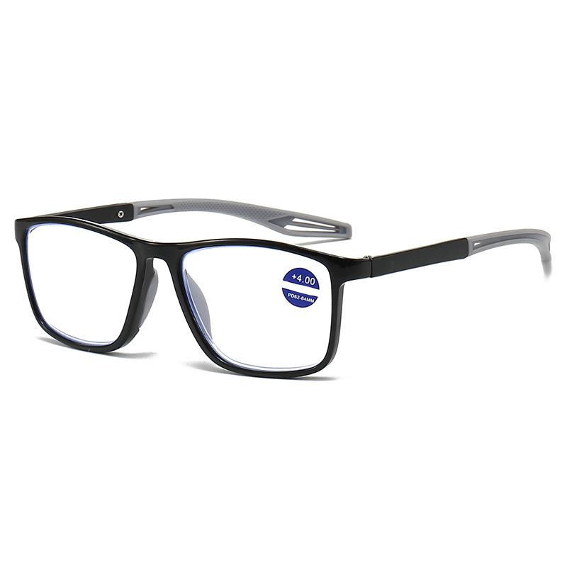 Anti-slip Comfortable Flat Anti-blue Light Reading Glasses Fashionable Sports Eyewear 1119