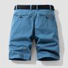Summer Men's Cotton Cargo Shorts Men Beach Jogger Shorts Men Casual Shorts
