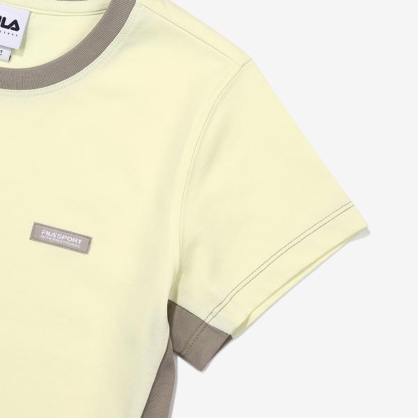Fila Supima Side Color Panel T shirT Fs2rsg2171f Len
