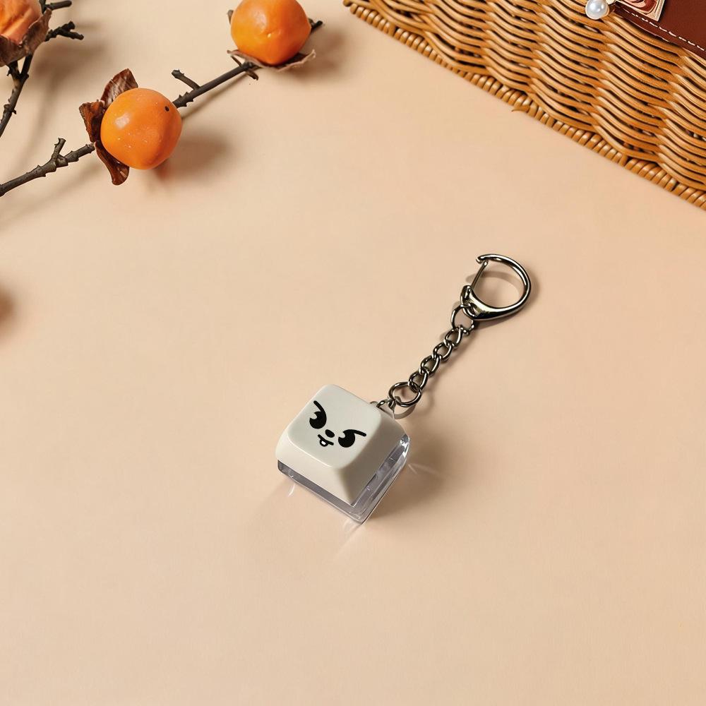 Stray Kids SKZOO Cartoon Animal Character Keycap Keychain Cute Anime Key Cap Custom Fan Support Merchandise Gift For Stay