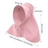 New Sun hat Summer Sunshade Visor Big Hat Outdoor Sunprotection Fishing Hiking Neckprotection Shawl Bucket Hats Sun Supplies